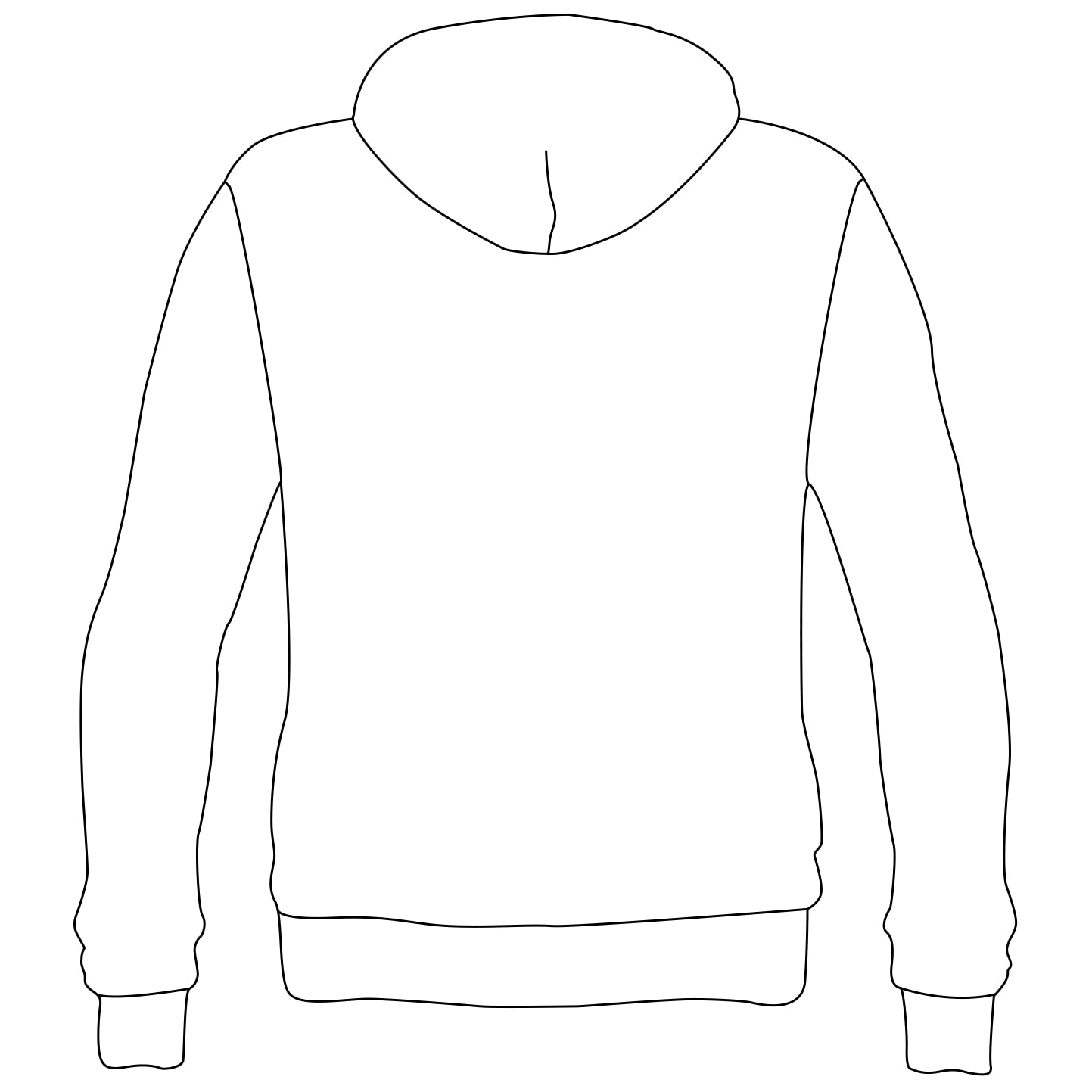 Woolwerks™ Zip Up Hoodie (White) – The Shirt Factory